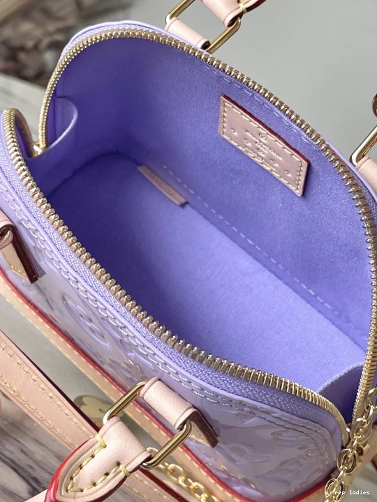 Cheap VUITTON Alma-18*12*8cm Nano LOUIS 0714